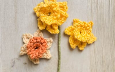 Free Daffodil Crochet Pattern – in 15 minutes!